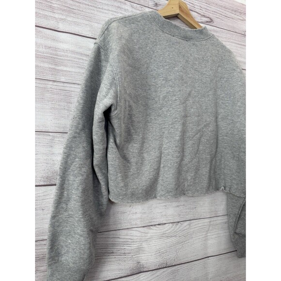 FOREVER 21 RHINESTONES LIPS Crewneck CROP TOP SIZE Medium - Picture 4 of 7